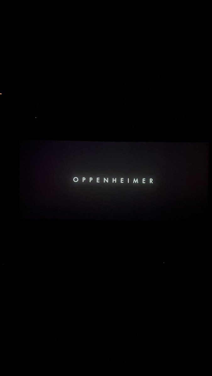 Shivvvang's tweet photo. #OppenheimerInIMAX 🍿 https://t.co/3mjwupQsCs