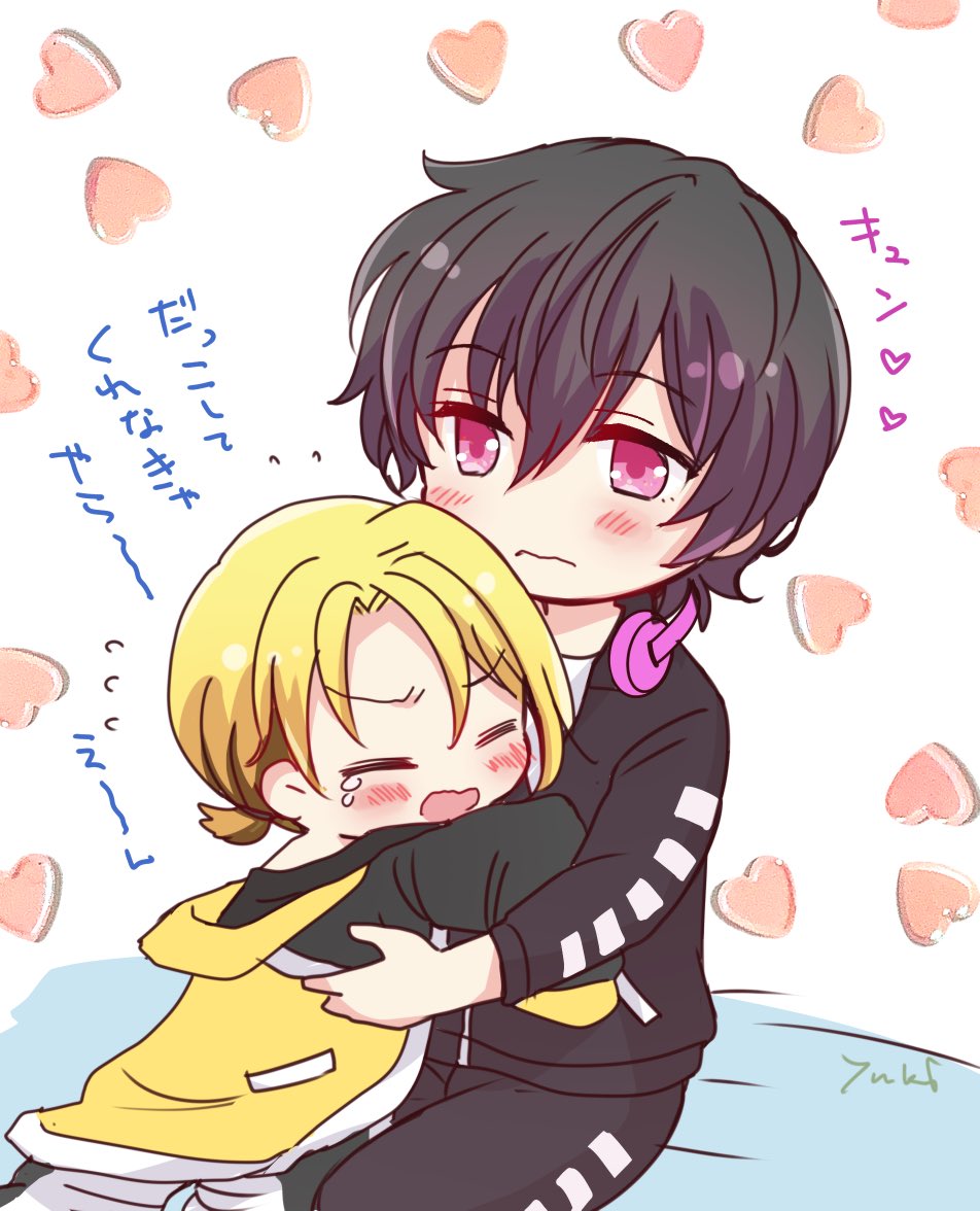 おチビちゃんが小さくなっちゃった時のジュニフェイ🍼