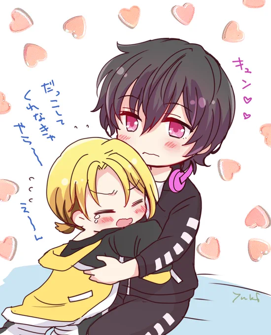 おチビちゃんが小さくなっちゃった時のジュニフェイ🍼