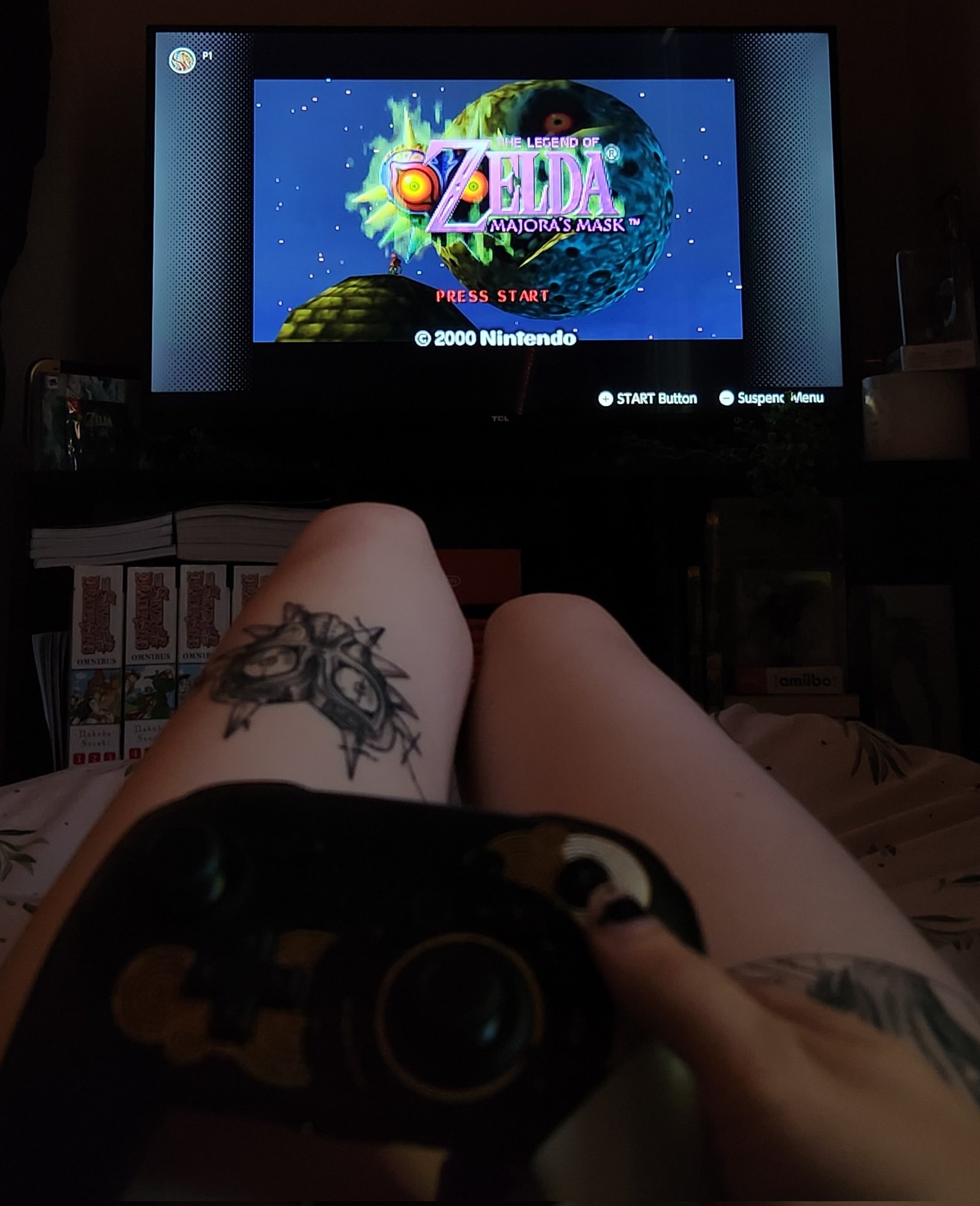 lily ▴ on X: "replaying majora's mask with my majora's mask tattoo is such  a vibe LMAO i love it https://t.co/uDm1cHo57l" / X
