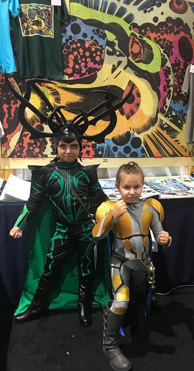 This is an older pic.  Next year I’m pushing for some cosplay again.  I might join in if I can still fit into some leggings ..