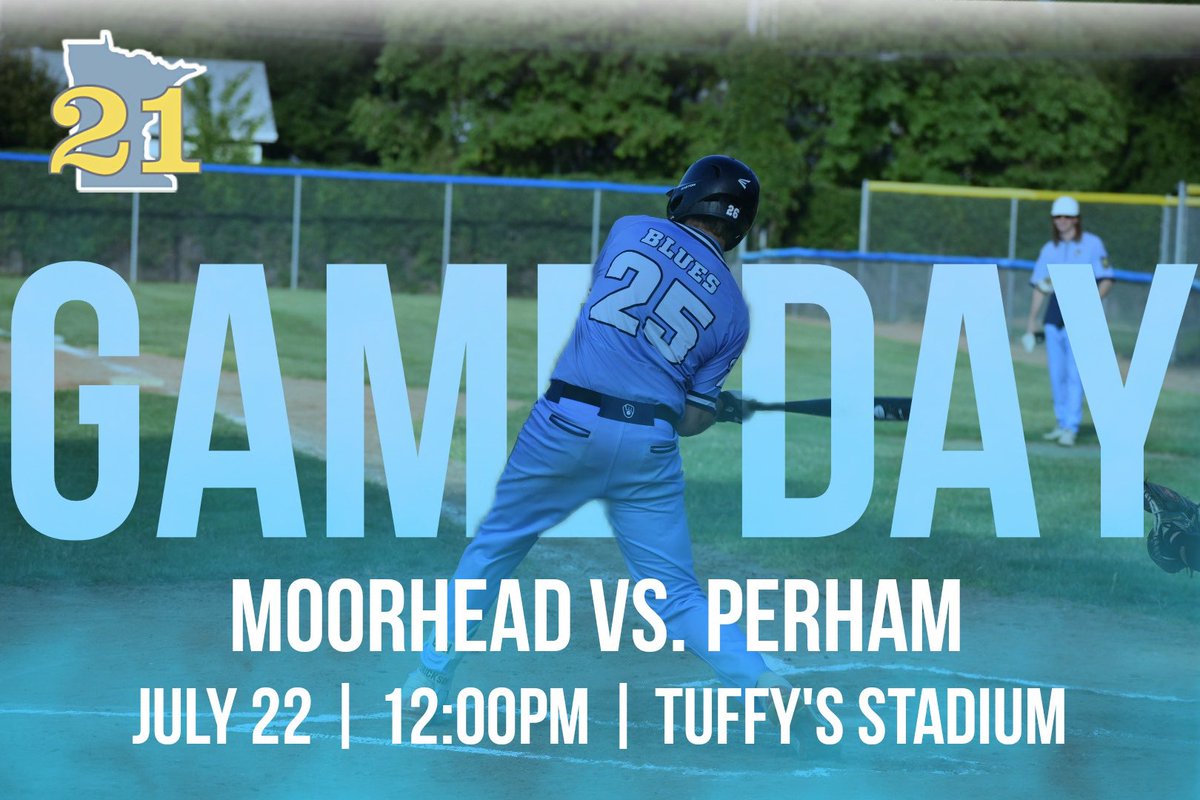 Gameday! Blues take on Perham in another elimination game starting at noon in Perham!