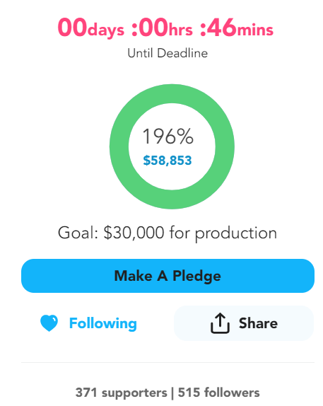 ⏰ It's now or never! Less than 1 hour remaining to hit $60,000! We're on the brink of something incredible, and it's all thanks to your generosity. Be a part of this amazing achievement for Delco: The Movie! 🎬🙌 #DelcoTheMovie #FilmFunding #LastHour #Crowdfunding