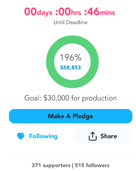 delcothemovie's tweet photo. ⏰ It's now or never! Less than 1 hour remaining to hit $60,000! We're on the brink of something incredible, and it's all thanks to your generosity. Be a part of this amazing achievement for Delco: The Movie! 🎬🙌 #DelcoTheMovie #FilmFunding #LastHour #Crowdfunding https://t.co/VSeDSBqZEb