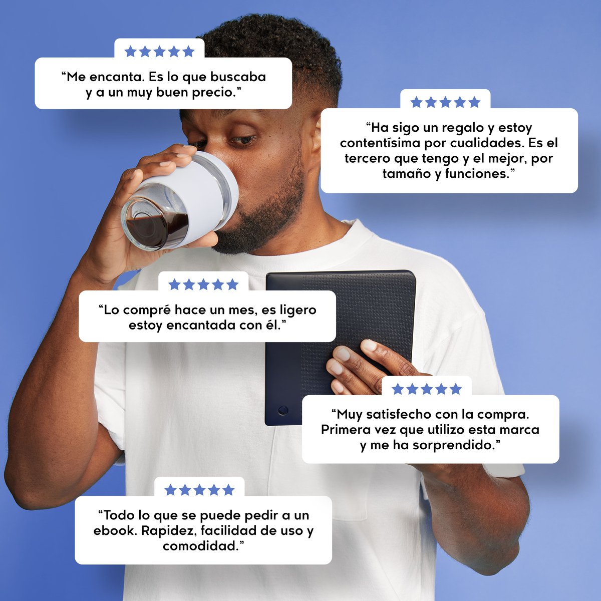 Kobo_ES's tweet photo. 🤓¿Sabías que el nuevo modelo #Libra2 tiene más almacenamiento, una pantalla E Ink más rápida y tecnología inalámbrica Bluetooth para escuchar los audiolibros Kobo?💥 Ellos ya lo han probado, ¿Y tú? 😏
Cuéntanos en los comentarios.
#Libra2 #ereader #LeoConKobo https://t.co/66siZX5jBi