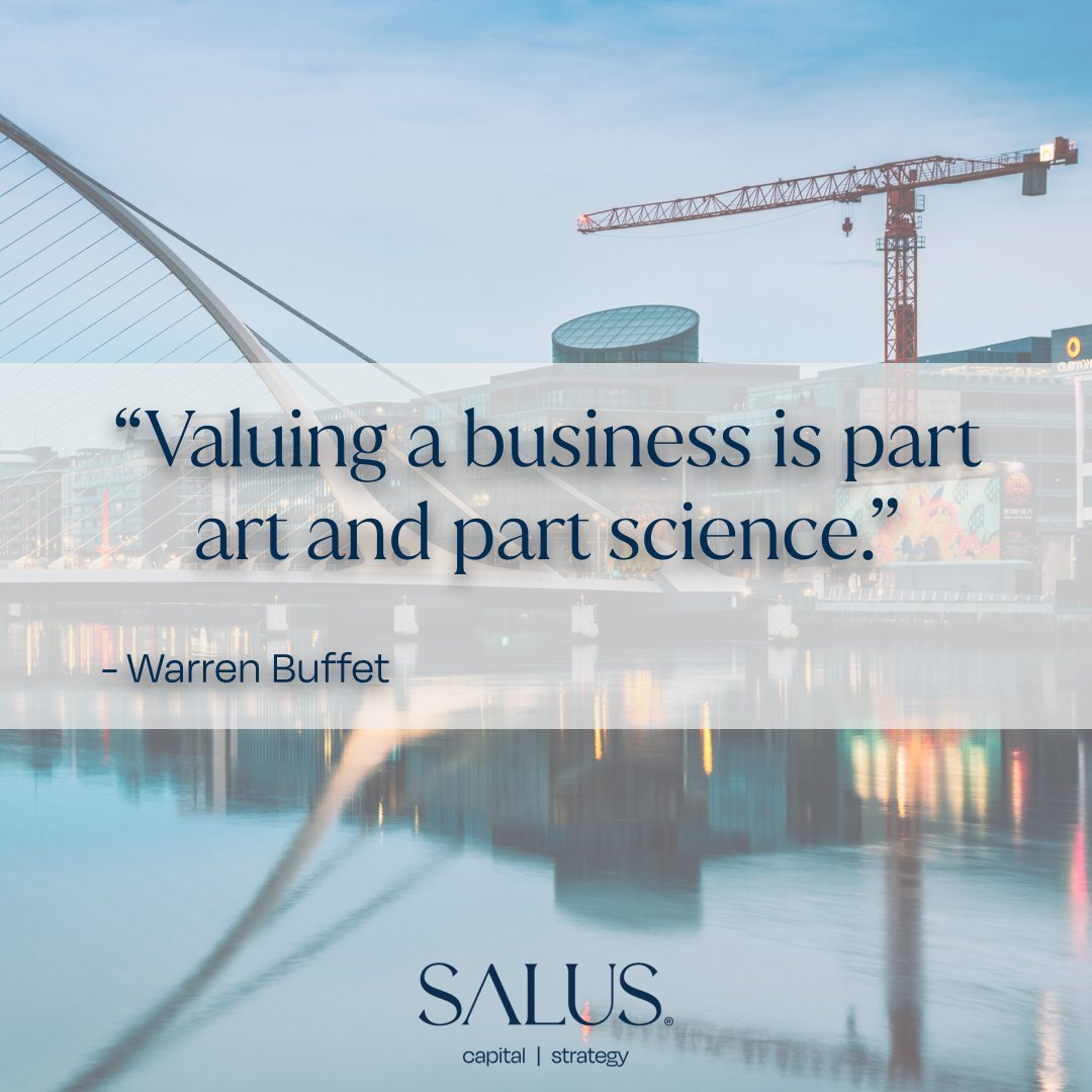 saluscs's tweet photo. There is art in the storytelling process that describes the purpose of a company, their people, their culture, and their achievements.

The science is in the numbers 📊.

📨 hello@saluscs.com
🌐 https://t.co/nrGozI1rgg

#valuation #storytelling #mergersandacquisitions https://t.co/Ja7hmD5nS4