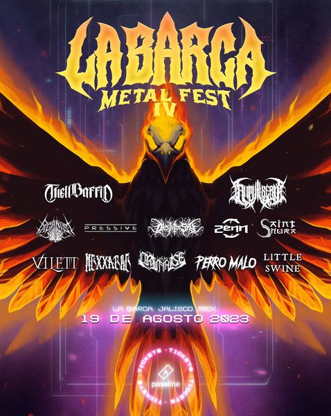 19 de agosto Metal Mexicano en la barca metal fest jalisco méxico