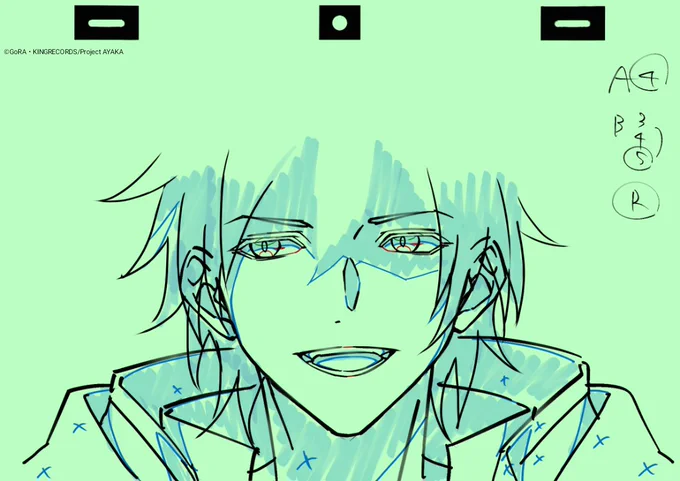 3話総作監修正① #AYAKAanime #AYAKA総作監修正集
