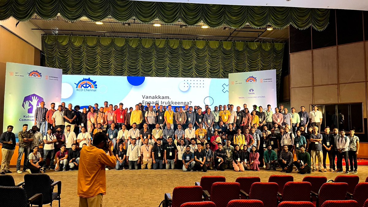 🎊 KCD Chennai 2023 concluded. 

Thanks to <a href="/CloudNativeFdn/">CNCF</a> <a href="/KubernetesDays/">KCDs by CNCF</a>  Sponsors, Community partners, Speakers, Organizers, Volunteers and Attendees for making it a successful event.
