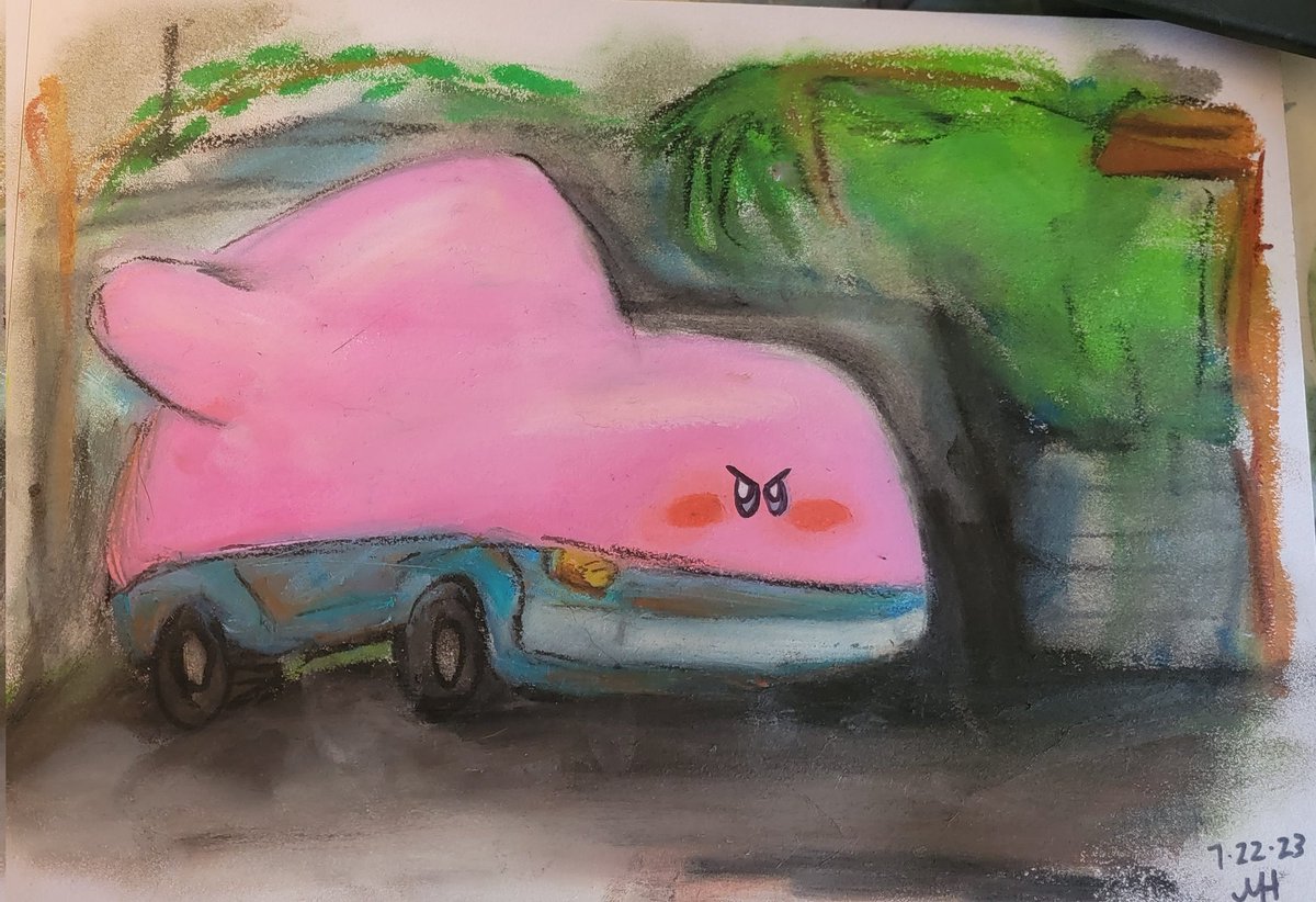 pizzaartgoblin's tweet photo. Car mouth Kirby is so cute π₯Ί
Used #kingart gel sticks https://t.co/wKurgbOxmj