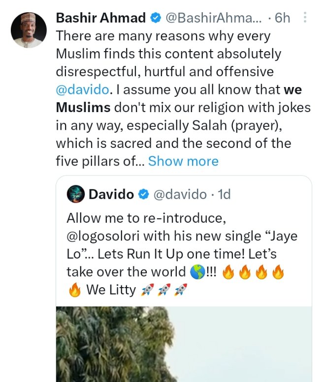 muslimnews_NG's tweet photo. We Muslims don't joke with our religion, #Islam; holy book, #Quran; our Prophet, Muhammad &amp; his Companions, #Salat (5 times daily) &amp; the #Hijab. They are our red lines. We'll never allow anyone to disrespect them for whatever reasons; as much as we respect other religious beliefs https://t.co/AoC8XrSWF0