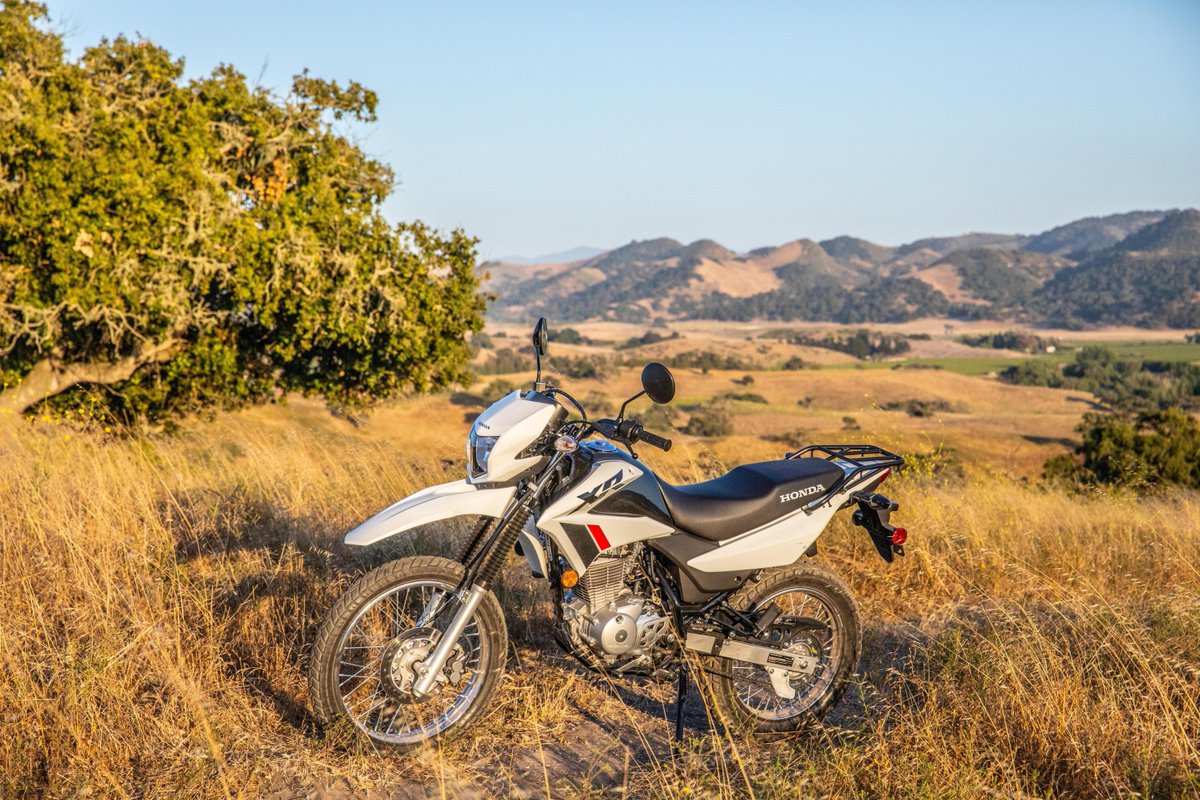 HondaPowersprts's tweet photo. Weekends are designed for adventure, just like our #XR150L. Happy Saturday, #RedRiders! https://t.co/JqCHExUadA