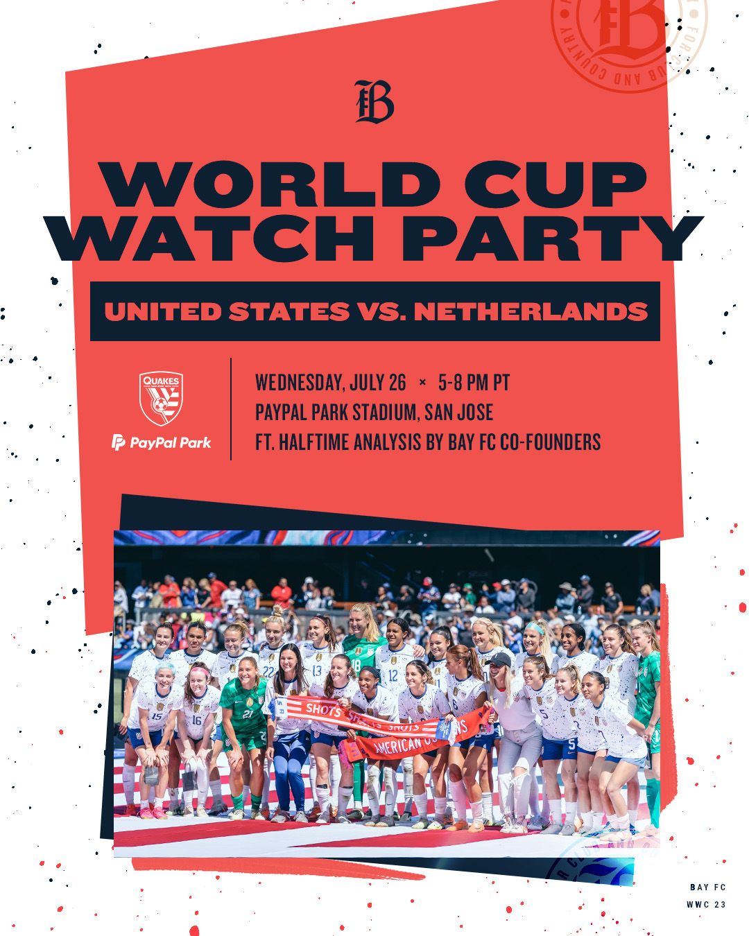 Bay Football Club on Twitter: "Who's ready for more @USWNT?! ๐ ๐โโ๏ธ ๐โโ ...