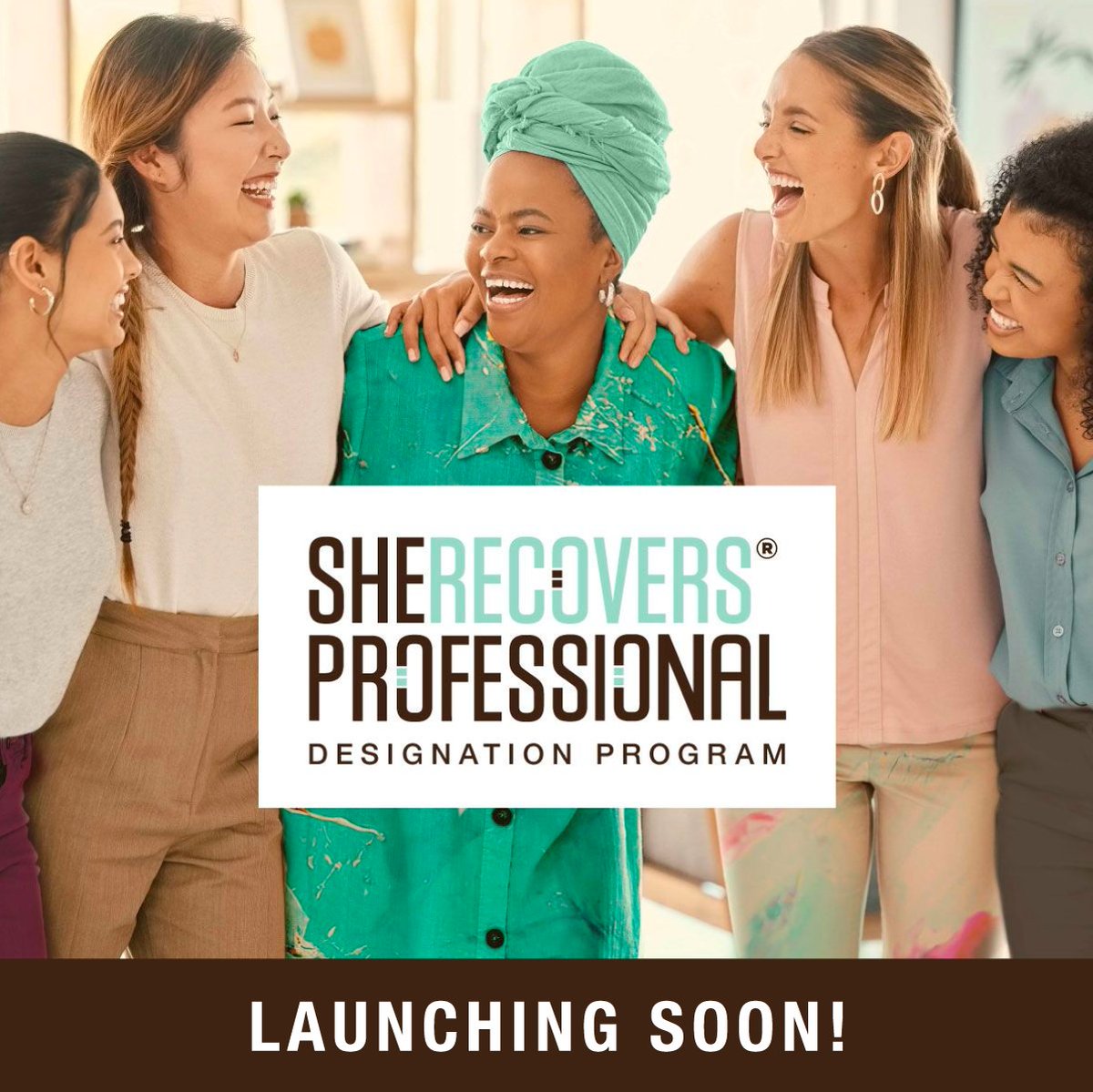 She_Recovers's tweet photo. Stay tuned for a brand new SHE RECOVERS Designation…get ready therapists, healthcare professionals, wellness providers &amp; leaders in the women’s recovery movement, this one's for you!

#SHERECOVERS #SHERECOVERSProfessionalDesignationProgram https://t.co/mlT0EaonJu