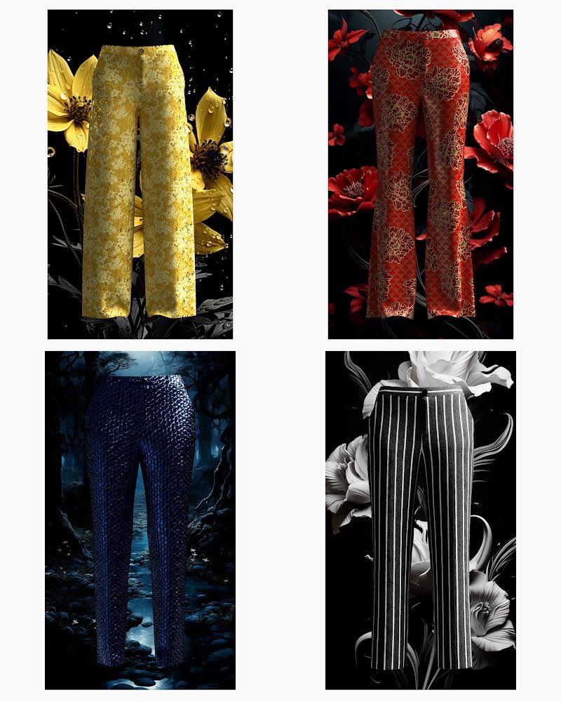 👖 The Modular Pant Block for <a href="/itsclo3d/">CLO</a> is now available!

Create any pant you want in seconds, featuring 4 leg shapes - slim, straight, flare, and wide leg.

All have options with &amp; without pockets.

🧵 [ 1/3 ]

#digitalfashion #clo3d