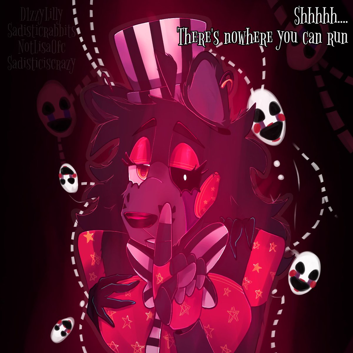 Sadisticiscrazy's tweet photo. Lefty 

#FNAF #fnaflefty #leftyfnaf #fnaf6 #fnafffps #fnaf6lefty #leftyfanart https://t.co/HMkOZDzvHa