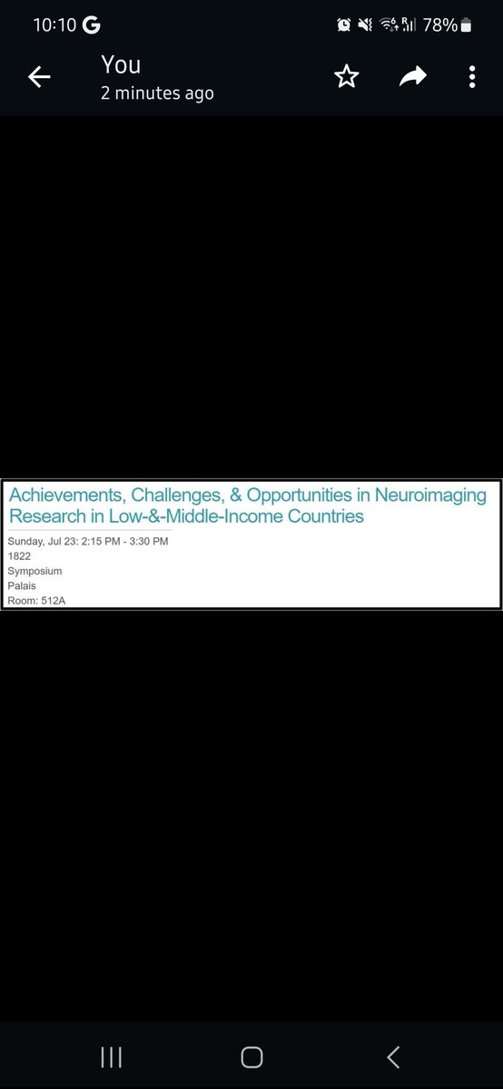 Excited to attend #OHBM2023! Looking forward to presenting at the symposium on achievements, challenges & opportunities in neuroimaging research in LMICs. Sunday, July 23, 2:15-3:30pm. Room 512A. Do come listen and help us collaborate and grow! @OHBM