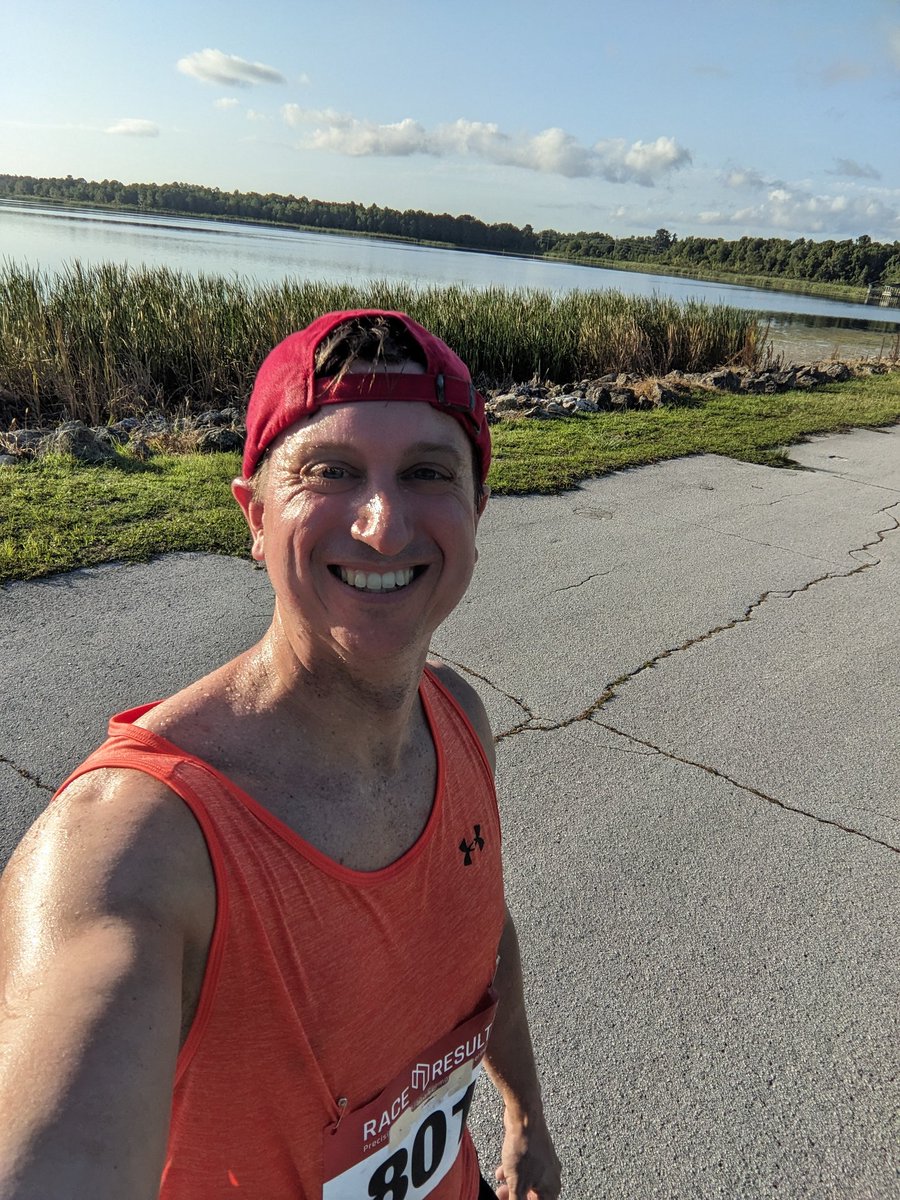 Only got one joke but they'll be DAMned if they don't get the most out of it. About a minute off my race pace (8:22/mi) but still eeked out a 2nd place finish in the 30-39 men's category.