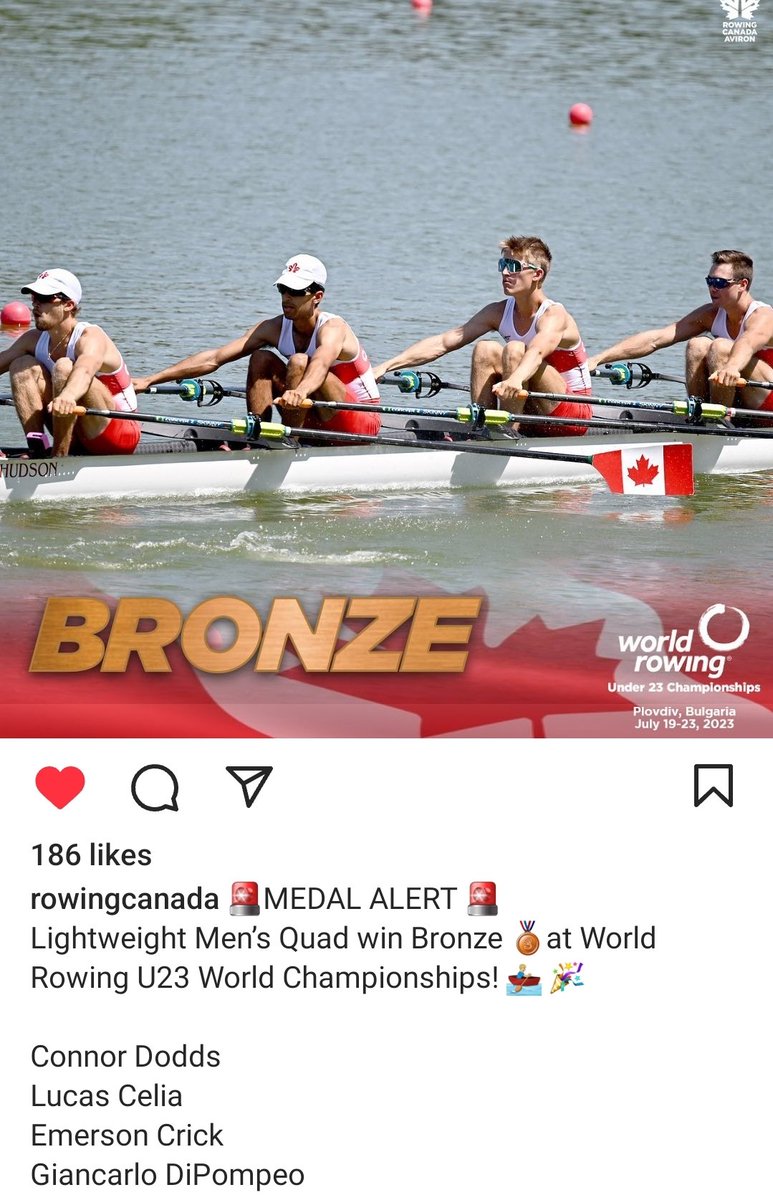 BTrinity3's tweet image. Blessed Trinity's Lucas Celia a bronze medallist at U23 World Rowing Championships @ncaa_niagara @bpsportsniagara @niagaracatholicdsb @Camillocipriano