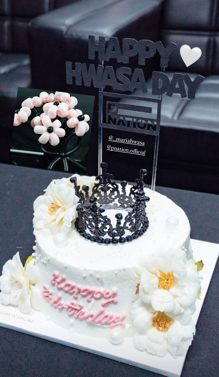 HwasaGlobal's tweet photo. Pnation staffs celebrated Hwasa's birthday today!

#AlwaysWithHwasa
HWASA LETS DANCE IN THE RAIN
#퀸화사의모든날_우리가함께할게 @OfficialPnation https://t.co/ytFFFzRmMS