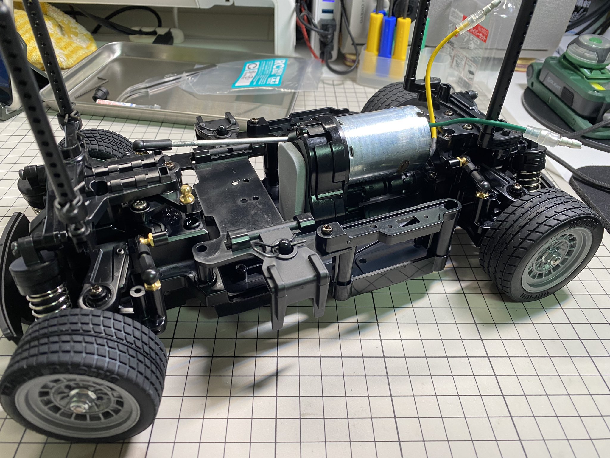 タミヤ mb-01 シャーシのみ 完成品 - その他 タミヤ mb-01 シャーシのみ 完成品 - その他