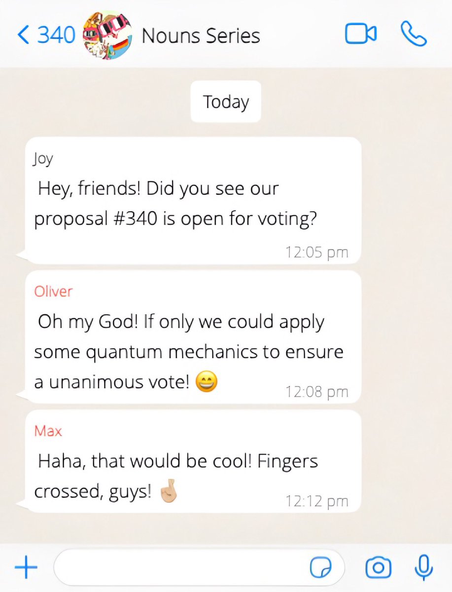 📢 Exciting News! 📢 Our proposal #340 is open for voting! 🗳️ Check it out and feel free to ask any questions. Our friends would love to have your support! 🤝 nouns.wtf/vote/340