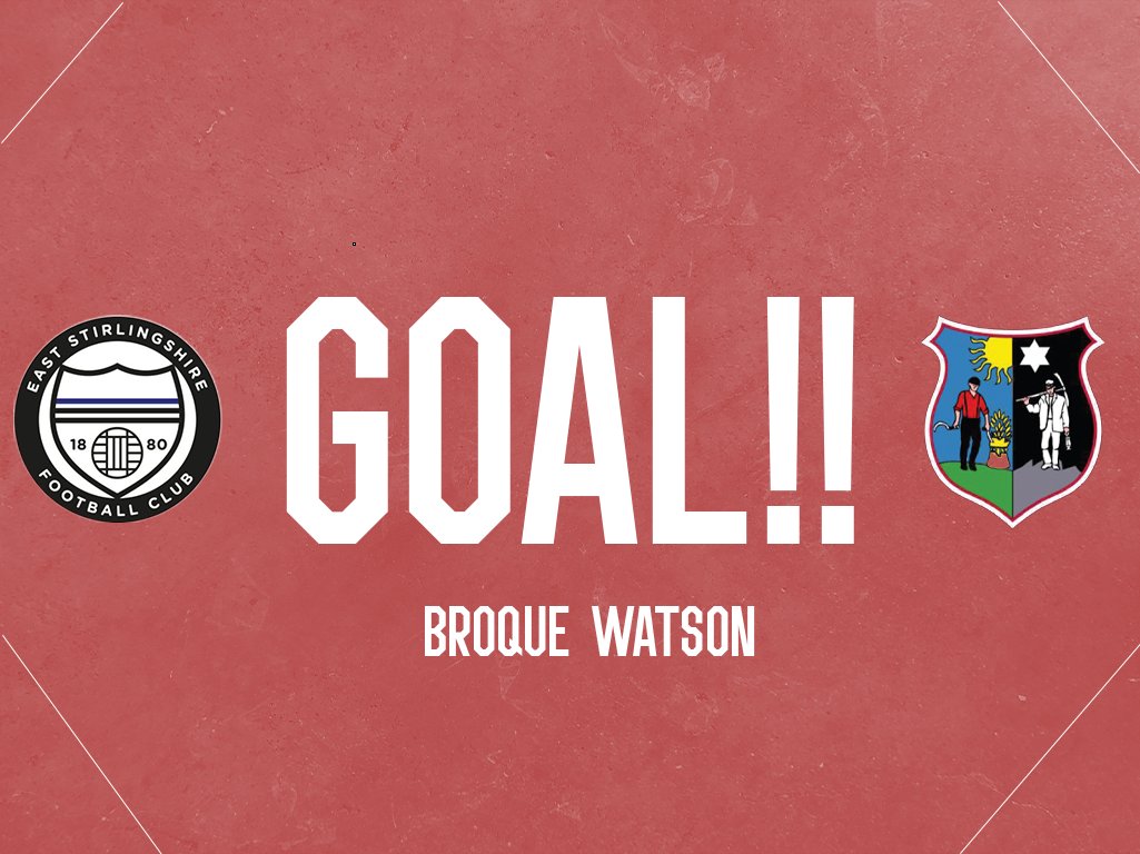 TranentFC's tweet image. BROQUE WATSON FIRES US AHEAD!!