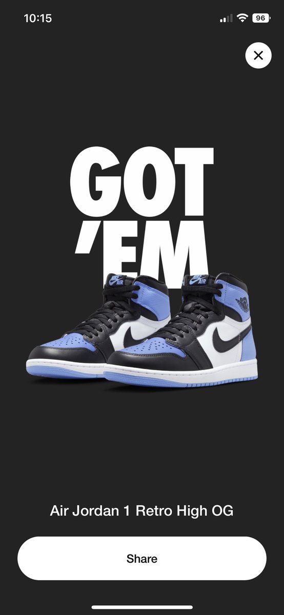 chains975's tweet image. Nothin but Ws today 🥳 @uncle_chrissy @SOLELINKS @KicksFinder