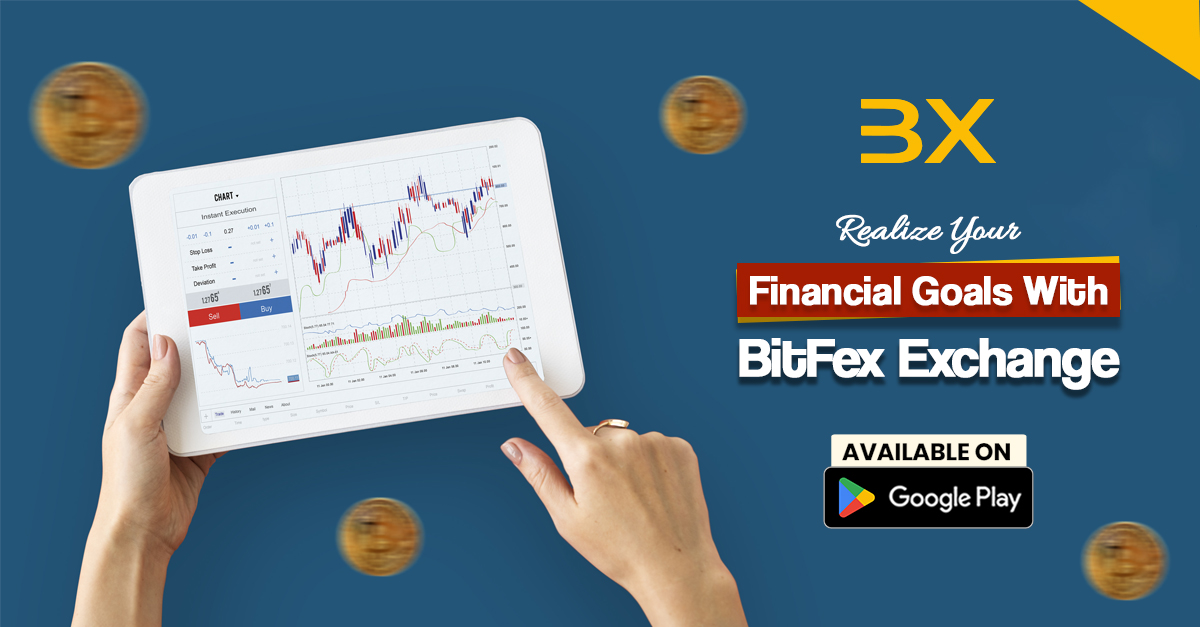 BitFex_Exchange's tweet image. &quot;Your financial goals are within reach with Bitfex Exchange. Whether you&apos;re saving for a dream vacation or planning for retirement, our app helps you grow your wealth through smart crypto investments. Start building your financial future today! 💰💼💪 #BitfexExchange #Crypto