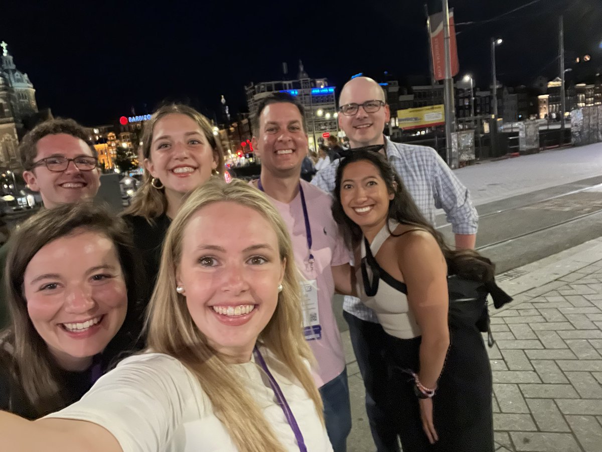 The  @alzassociation has done it yet again! Another exciting AAIC in the books! So grateful to @LJohnsonLab lab and all the opportunity and support I’ve received, and a lot of pride and love for this project! Amsterdam, you were amazing! #AAIC23