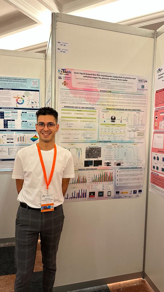 Alejandro Rodríguez-González (@a_rodglez) on Twitter photo What an amazing week in #ExTech2023! (<a href="/extech2023/">ExTech2023</a>) I was presenting my poster on ionic liquid-based membranes for phenols removal. It was an incredible experience thanks to Verónica (<a href="/VeronicaPino_/">Verónica Pino</a>) and Javier (<a href="/jhdezborges78/">Javier Hdez Borges</a>). Congrats for this amazing congress! What an amazing week in #ExTech2023! (<a href="/extech2023/">ExTech2023</a>) I was presenting my poster on ionic liquid-based membranes for phenols removal. It was an incredible experience thanks to Verónica (<a href="/VeronicaPino_/">Verónica Pino</a>) and Javier (<a href="/jhdezborges78/">Javier Hdez Borges</a>). Congrats for this amazing congress!