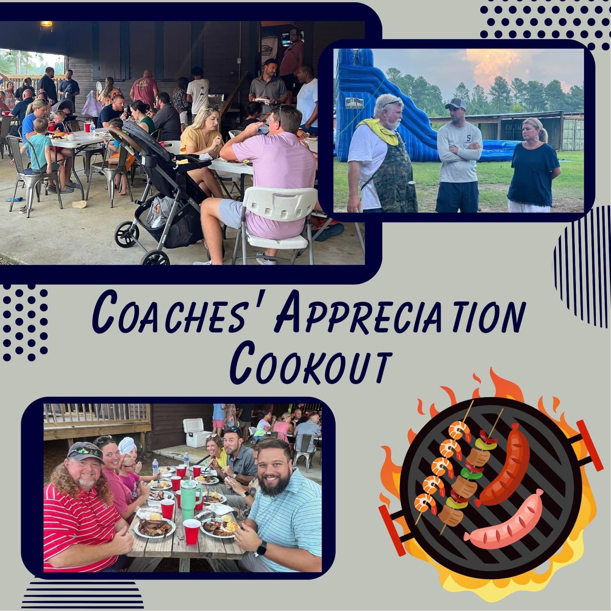 The SHS Athletic Department kicked off our year with a delicious cookout. Special thanks to Bubba Hunt at Remax Eagle Creek Reality for sponsoring and hosting this event! #statesborostrong #communityconnections #remaxeaglecreek #bubbabbq