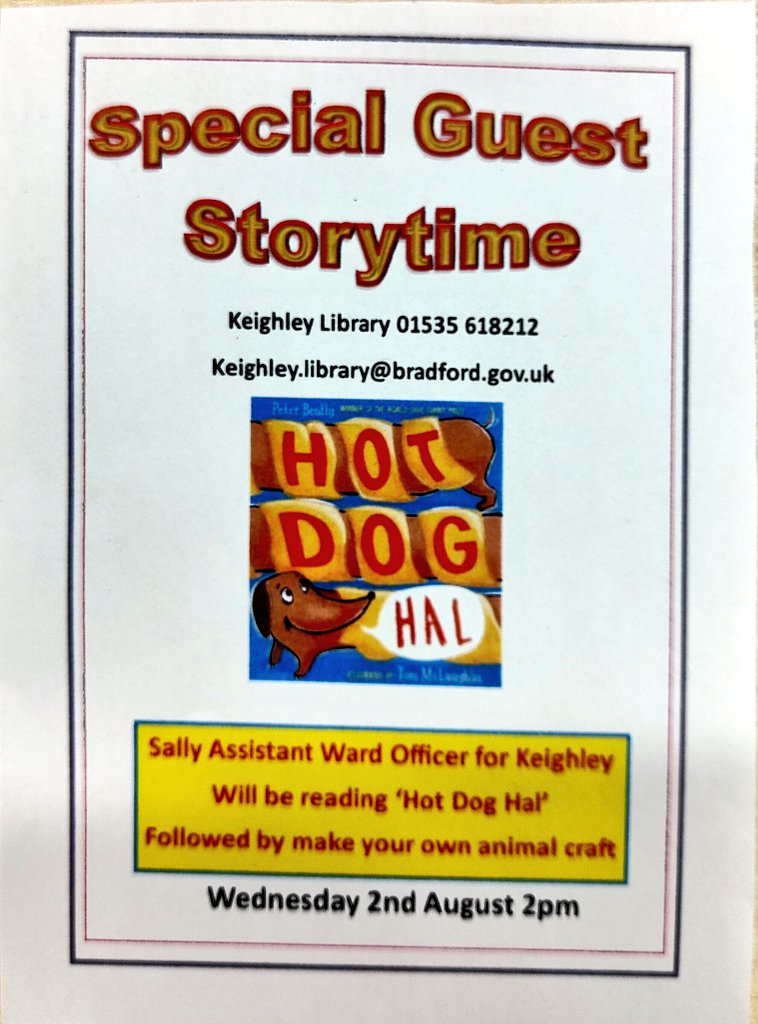 KeighleyLibrary's tweet image. Lots going on in Keighley Library this summer. #SummerReadingChallenge2023 #SpecialGuestStorytime #BabyPhotoBooth #ExplorersQuest