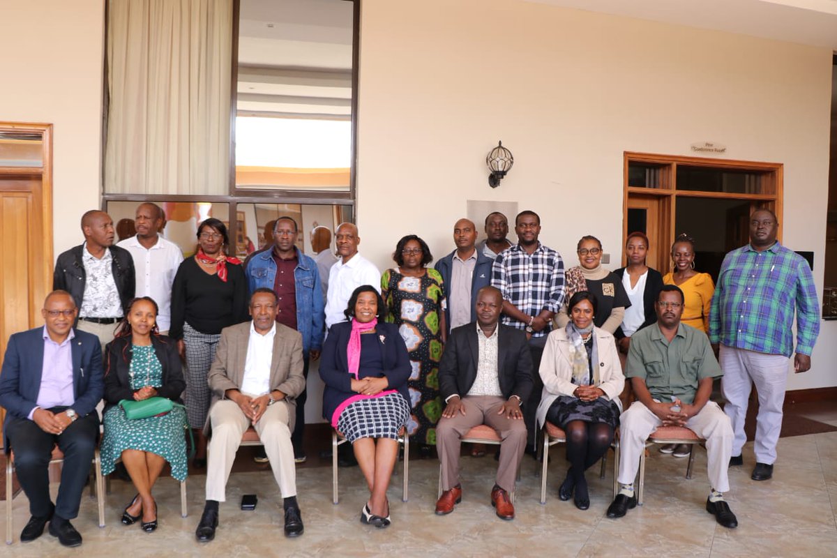OliveMugenda's tweet photo. Was privileged to talk to the University of Embu Council Members and Executive Management on resource mobilization strategies for sustainable growth, two days ago during their strategy retreat in Naivasha.
Had a great interaction with these esteemed leaders determined to make University of Embu great. Keep up VC, Prof. Daniel Mugendi and your team for the great work you are doing for your institution. Hope ideas we shared will open up new fundraising avenues for you.