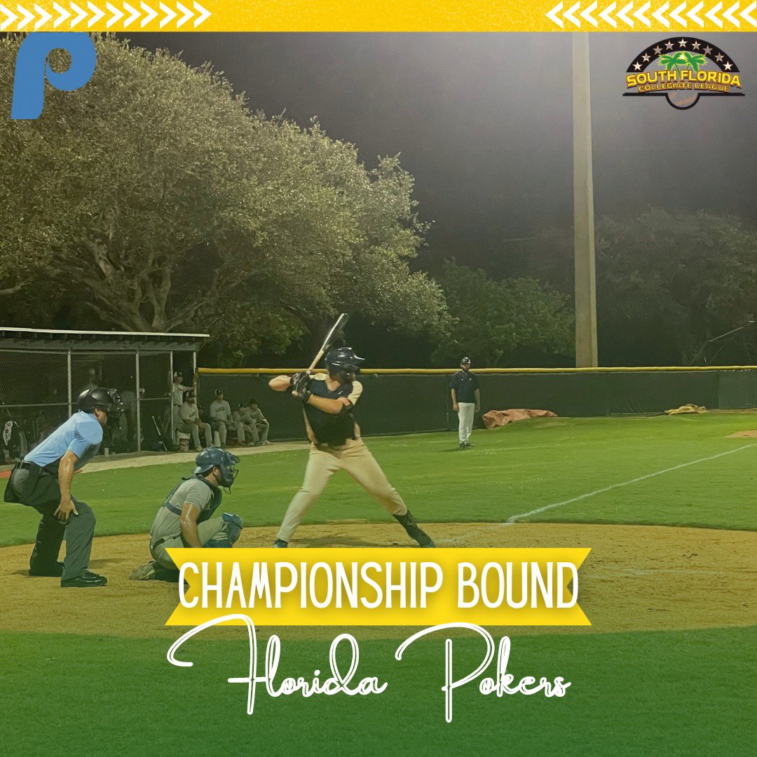 South Florida Collegiate Baseball League tweet media