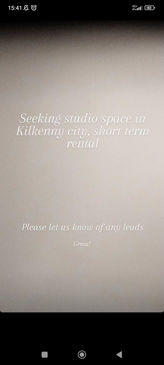 Early-career theatre collective in Kilkenny seeks studio space! Please DM with any leads. Much appreciated!

#kilkenny #artstudio #irishtheatre #rentfairy