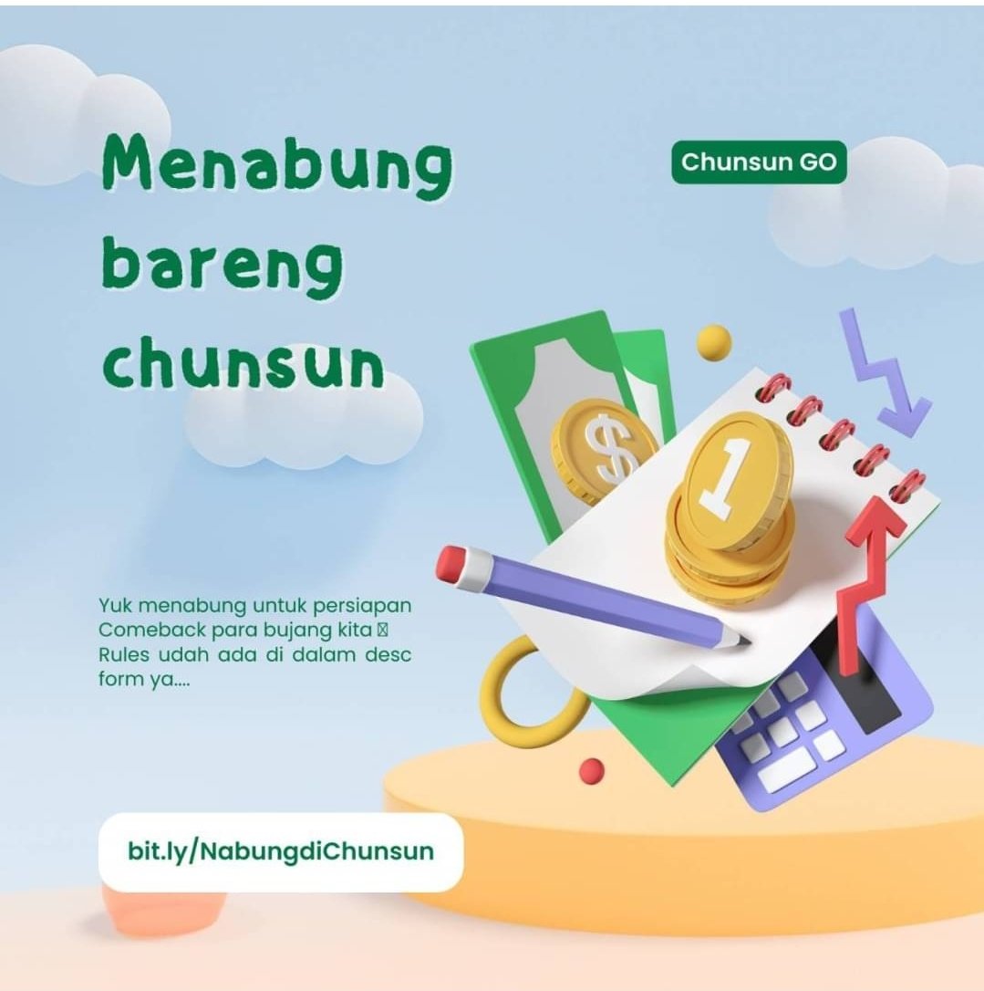 Chunsun_GO's tweet photo. ✨️OPEN TABUNGAN UNTUK CB OKTOBER✨️

yang minat silahkan isi form di bawah ini yaa. (Form di bawah hanya untuk bookslot, untuk form setoran mingguan akan dipisahkan)

https://t.co/sdUjB7Gxqi https://t.co/qJqlwiLDV9