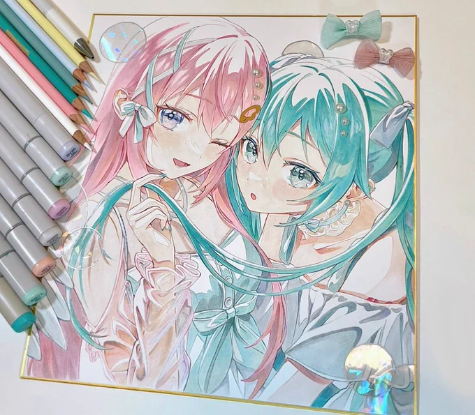 ミクさんルカさん