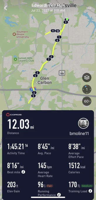 Image from Brian Moline (@BMolineRunner)