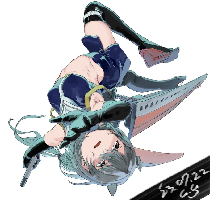 #艦これ版真剣お絵描き60分一本勝負_20230722