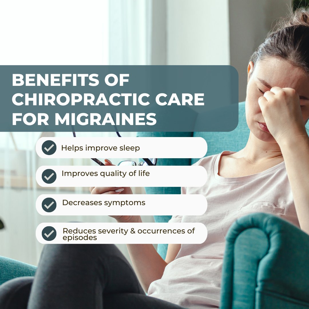 ActiveLifeVA's tweet photo. Chiropractic care can help alleviate symptoms associated with migraines and other types of headaches. A subluxation or misalignment in the neck could cause symptoms, such as a headache, when there is pressure on the nerves in the neck causing irritation. 🤕 https://t.co/1Bw4XaD1a1