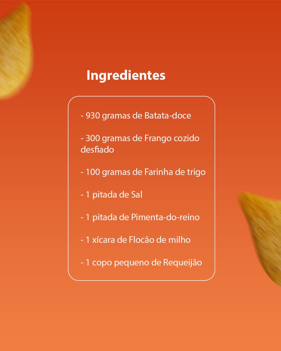 gaaborbr's tweet image. Pra você que gosta de ser fitness e ama uma coxinha, essa receita é pra você! 🤭

Ah, e não esquece da sua air fryer Gaabor, você vai necessitar dela mais do que você pensa.😉

#gaaborbrasil #airfryer #eletrportateis #receitafit