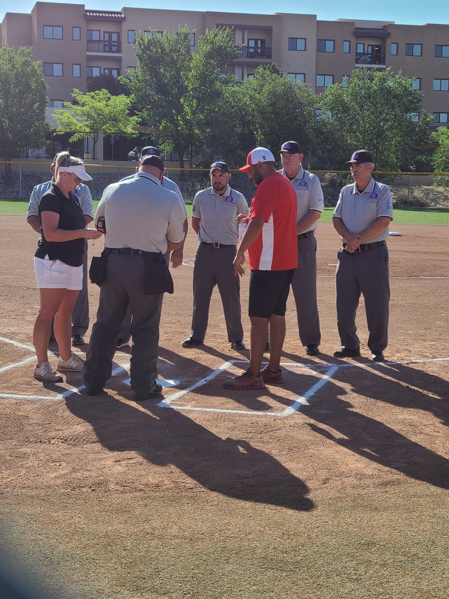 SWJRSB's tweet photo. It's Championship Saturday! New Mexico vs Texas East for a trip to the World Series! Game is underway at Roadrunner Little League!  Come check out these #GirlswithGame! https://t.co/ysFRn5X4Vu