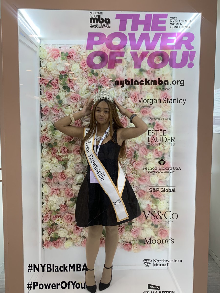 Yesterday our very own Alisha Antonetti attended the 2nd ANNUAL @nyblackmba WOMEN’S CONFERENCE! Thank you for this special invitation! @helpersoutreach @tffjinitiative @D23Rising @BCMSBengals @khalekkirkland #nyblackmba #powerofyou #nbmbaa