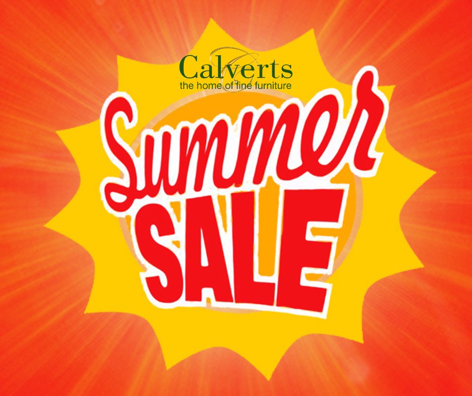 Our Summer Sale is now on. Avoid the damp weather, come and see what we have on offer!
