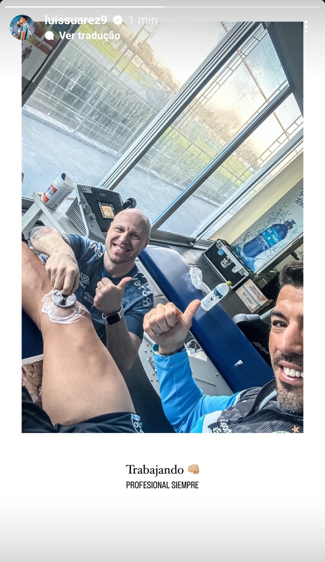 Grêmio TimeLine on X: Luis Suárez, em seu Instagram: Gracias