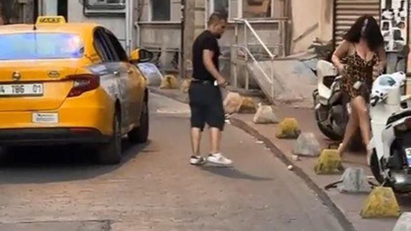 Beyoğlu'nda kadın müşterisini darp eden taksici yakalandı