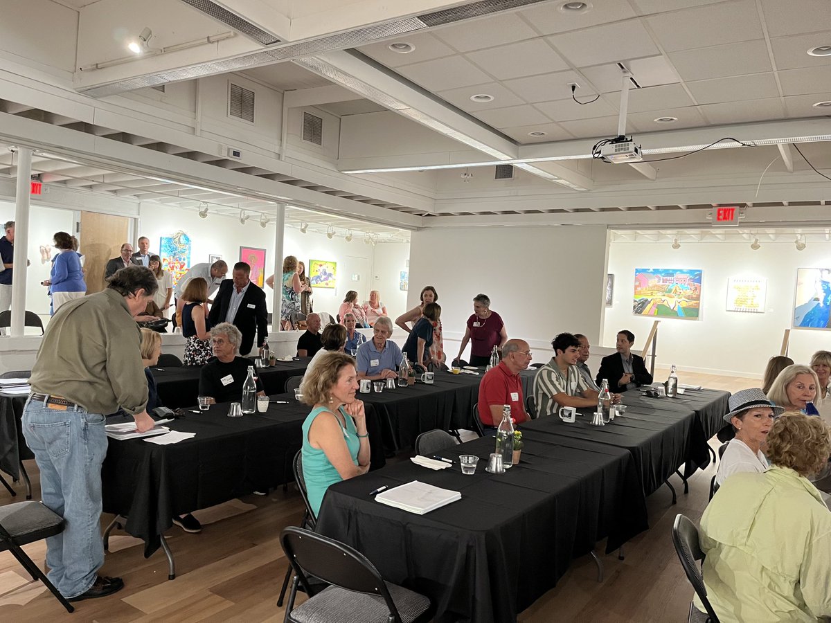 Full house for the ⁦<a href="/artcentersrq/">Art Center Sarasota</a>⁩ Fast Pitch ⁦<a href="/ThePattersonFdn/">The Patterson Foundation</a>⁩ ⁦<a href="/margin_mission/">No Margin,No Mission</a>⁩ ⁦<a href="/mikeox41/">Michael Oxman</a>⁩ ⁦<a href="/michaelpcorley/">Michael Corley</a>⁩ #marginmissionignition