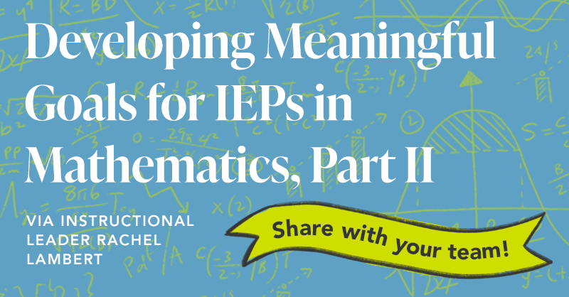Principal Project (@principalproj) on Twitter photo Here's a resource you might share with special ed teachers who want to make their math IEP goals more meaningful:
(Via educator <a href="/mathematize4all/">Rachel Lambert (look for me on sky now)</a>)
mathematizing4all.com/2017/09/21/dev… Here's a resource you might share with special ed teachers who want to make their math IEP goals more meaningful:
(Via educator <a href="/mathematize4all/">Rachel Lambert (look for me on sky now)</a>)
mathematizing4all.com/2017/09/21/dev…