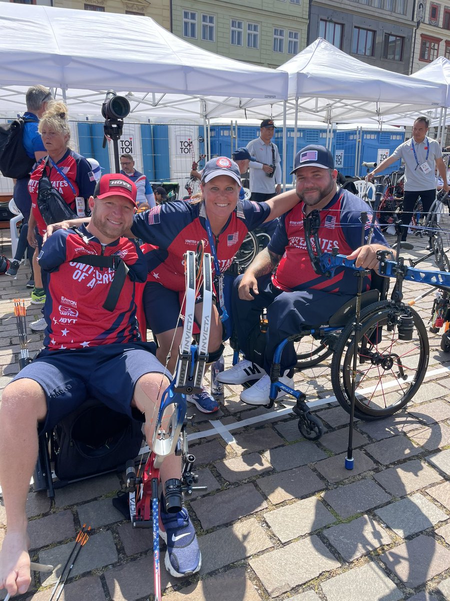 HeadStrongConsulting (@headstrongteam) on Twitter photo Congrats to Matt Stutzman and Kevin Polish for winning Bronze in the Men’s Compound Open Doubles category at the Para Archery World Championships!
<a href="/HeadStrongDoc/">Dr. Nicole Detling, CMPC</a>
<a href="/ArmlessArcher/">Matt Stutzman</a>
#mentaltoughness Congrats to Matt Stutzman and Kevin Polish for winning Bronze in the Men’s Compound Open Doubles category at the Para Archery World Championships!
<a href="/HeadStrongDoc/">Dr. Nicole Detling, CMPC</a>
<a href="/ArmlessArcher/">Matt Stutzman</a>
#mentaltoughness
